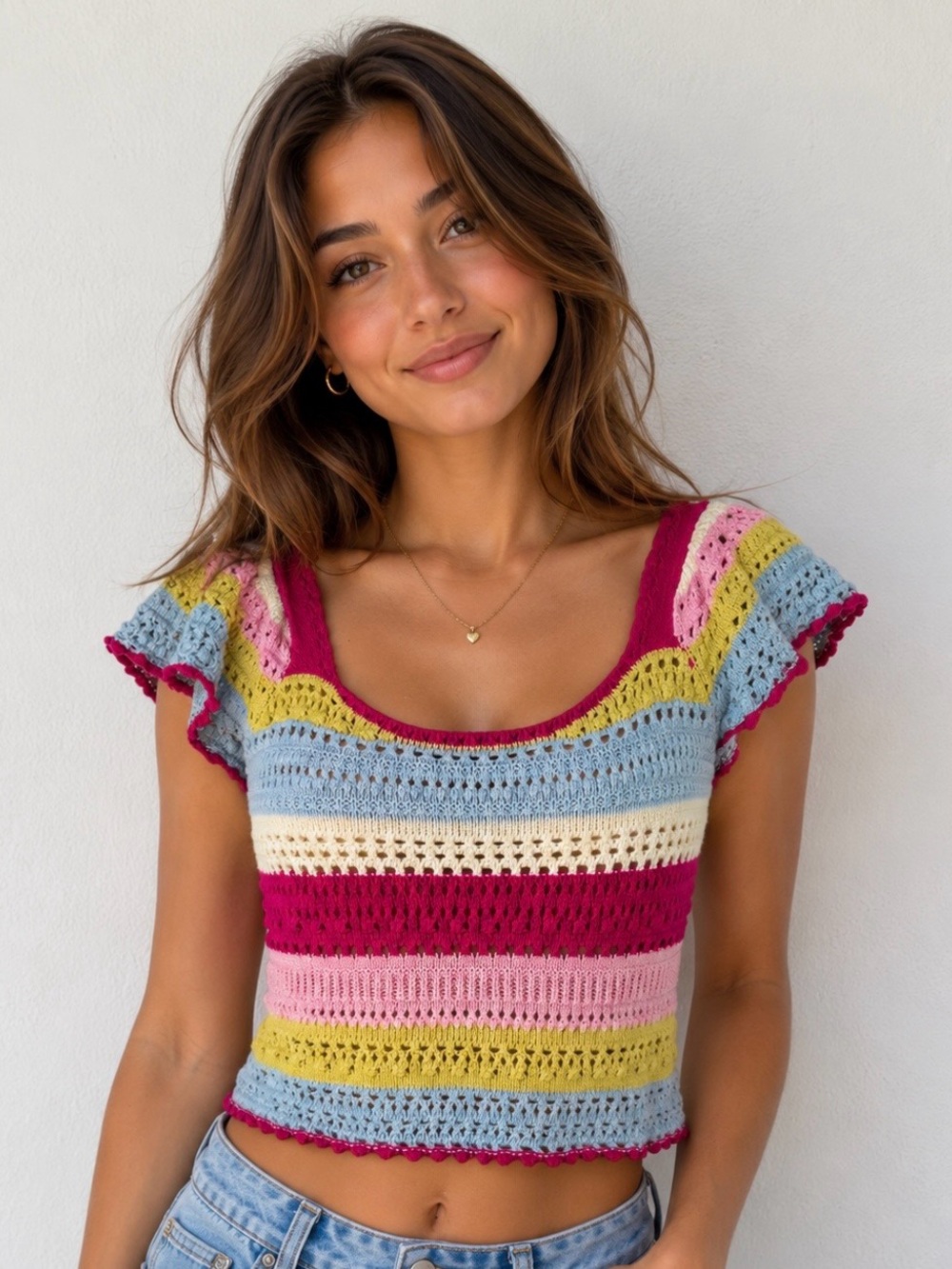 NWT Sincerely Jules crop top